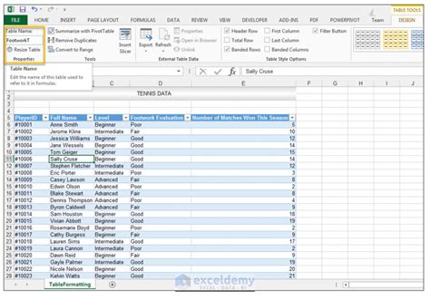 How To Make Excel Tables Look Good 8 Effective Tips Exceldemy