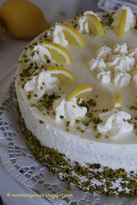 Zitronen Quark Sahne Torte Ohne Gelatine Sommer In Tortenform Oder