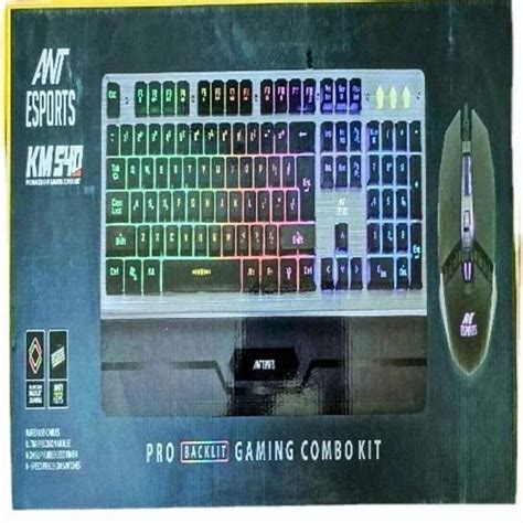 Ant Esports KM540 Gaming Backlit Keyboard And Mouse Combo At Rs 1350