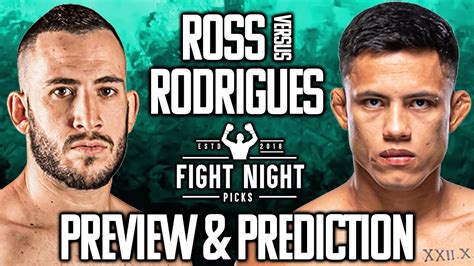 UFC 284 Shannon Ross Vs Kleydson Rodrigues Preview Prediction YouTube