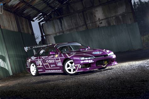 Reinis Babrovskis Photography: 2JZ Nissan S14 Drift Car Photoshoot