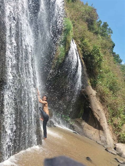 Air Terjun Sumbermanik Nganjuk Air Terjun Alami Di Lereng Gunung Wilis