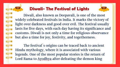 Essay On Diwali Festival Diwali Festival Essay Essay On Diwali In