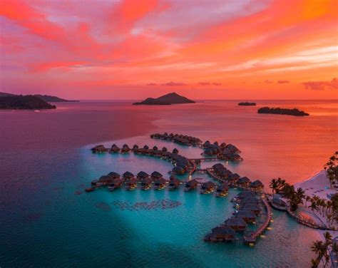 Bora Bora Beach At Night