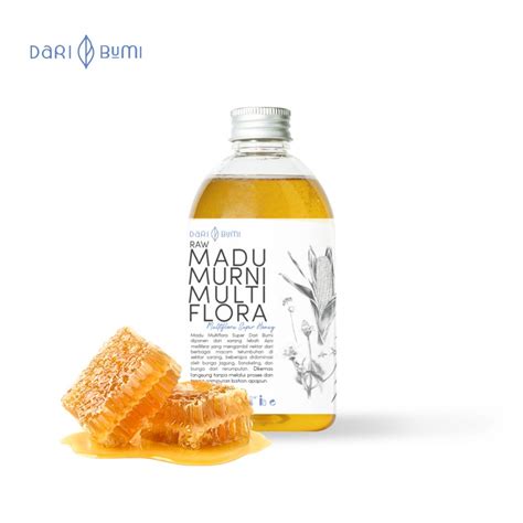 Jual Madu Multiflora 350 Gram Asli DARI BUMI Shopee Indonesia