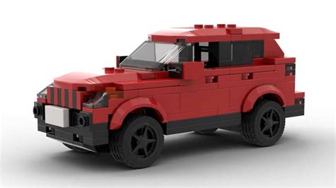 Jeep Cherokee 21 LEGO MOC Instructions