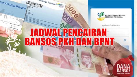 Resmi Jadwal Pencairan Bansos Pkh Dan Bpnt Tahap Keluar Penerima