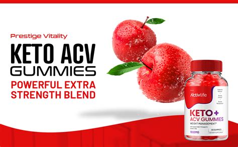 Activlife Keto Acv Gummies Active Life Keto Apple Cider