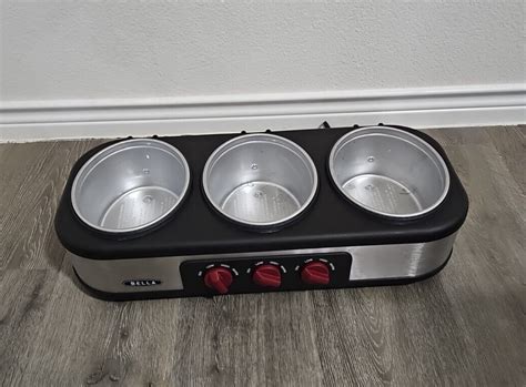 Sensio Bella Yde 1121 Replacement Triple Slow Cooker Crock Pot Base Only Works Ebay