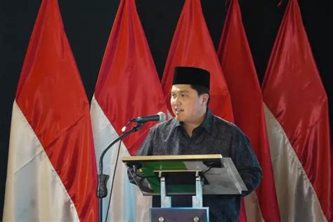 Gugatan Ditolak MK PAN Sebut Peluang Erick Thohir Disandingkan Dengan