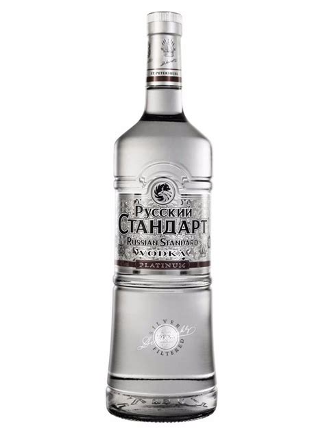 Russian Standard Vodka Platinum 70 Cl 40 Rasch Vin Spiritus