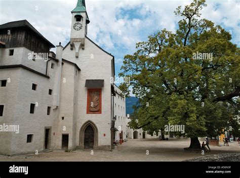 Church Chapel inside the Festung Hohensalzburg Castle Salzburg Austria ...