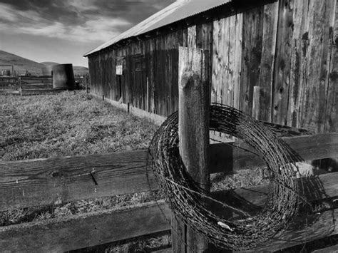 Barbed Wire Slaven Ranch Viewpoint Photographic Art Center