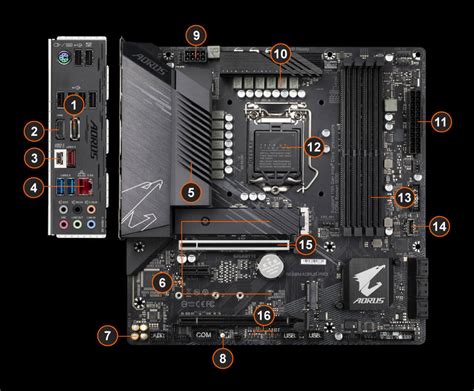 GIGABYTE B560M AORUS Pro AX Motherboard Intel B560 Express LGA 1200