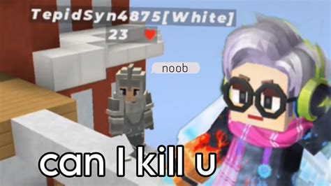 Trolling Noobs In Bedwars Fof2 Youtube