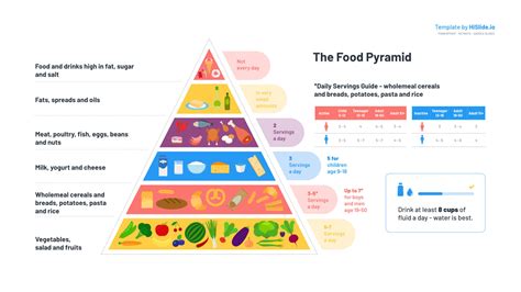 Free Vector Food Pyramid Template Theme Food Pyramid Food Pyramid ...