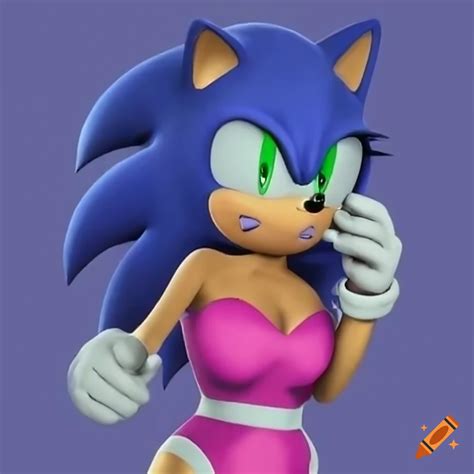 Artwork Of Female Sonic The Hedgehog And Rouge Sharing Fashion Tips On