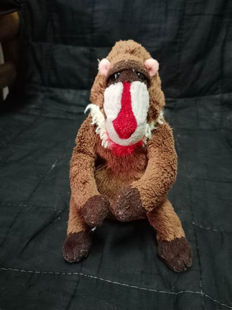 Monkey Stuffed Toy Baboon Soft Realistic Cute T Ideas Lazada Ph