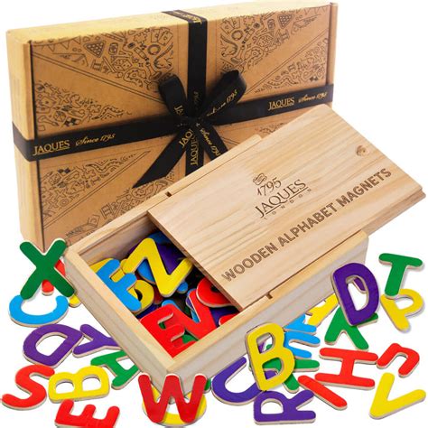 Magnetic Letters | Wooden Alphabet Letters