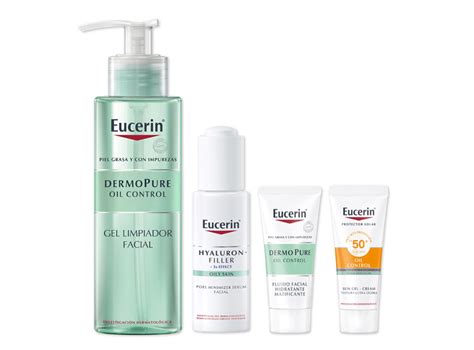 Ripley Estuche Eucerin Piel Grasa Dermopure Cleansing Gel Ml