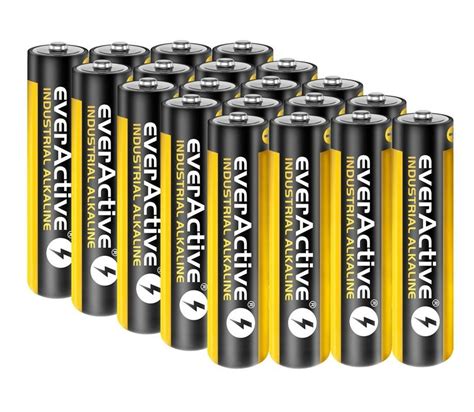 20 Stück Everactive INDUSTRIAL Batterien Mikro AAA 1100 mAh 1 5 V LR0