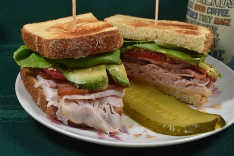 Turkey Bacon Avocado Sandwich Recipe Food