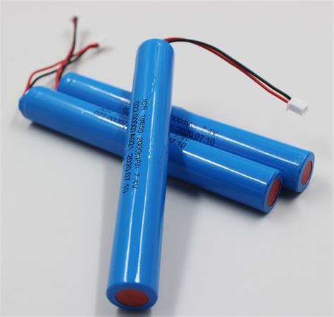 7 4V 2000mAh Lithium Battery Pack Lithium Ion Battery Manufacturer