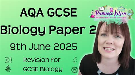 The Whole Of AQA GCSE Biology Paper 2 9th June 2025 YouTube