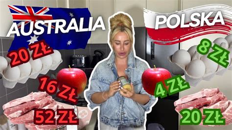 Vlog Haul Spozywczy Porownuje Ceny W Polsce I Australii Youtube