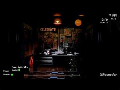 Como Pasar La Noche En Five Nights At Freddy S Youtube