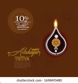 Luxury Golden Happy Diwali Greeting Design Stock Vector Royalty Free