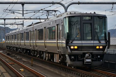 2nd Train 【jr西】223系v58編成網干総合車両所出場試運転の写真 Topicphotoid67339