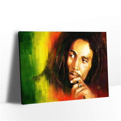 Legendary Bob Marley Canvas Wall Art