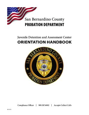 Fillable Online San Bernardino County Probation Department Read