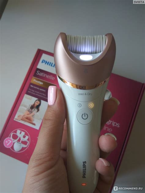 Эпилятор Philips Satinelle BRE644 - «Незаменимый друг!» | отзывы
