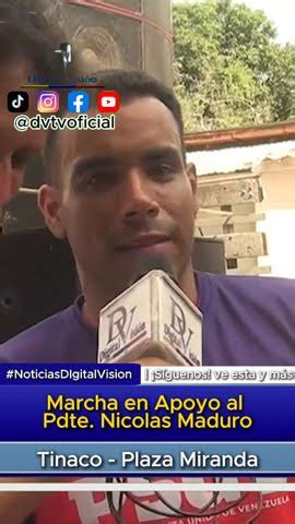 Marcha En Apoyo Al Pdte Nicolas Maduro Noticiasdigitalvision Cojedes