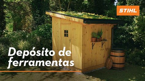 Como Construir Dep Sito Para Ferramentas No Jardim Youtube