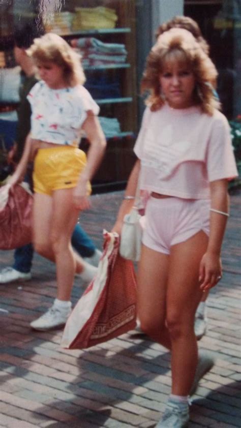 Dolphin Shorts One Of Popular Fashion Styles In The 1980s Vintage