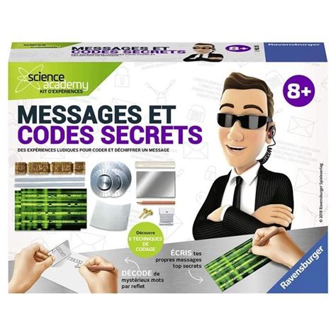 Science X Ravensburger Mini Messages Et Codes Secrets Jeu Educatif