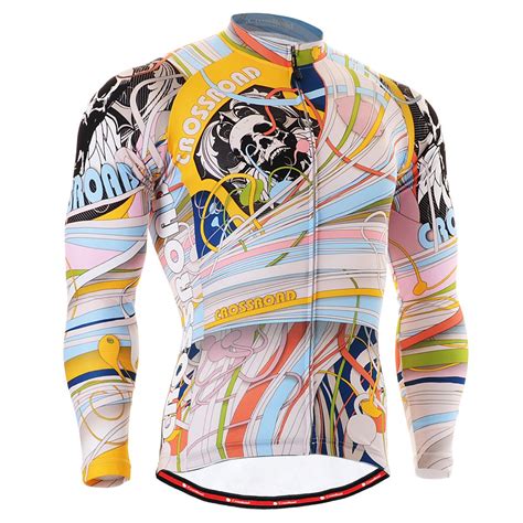 Fixgear Mens Cycling Jersey Long Sleeve Model No Cs 301 Comfortable