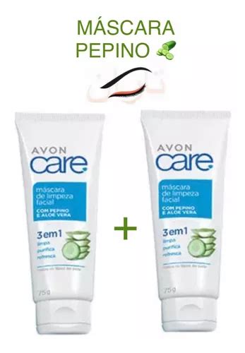 Kit C M Scara Facial Limp Pepino Aloe Vera Avon Care G Mercadolivre