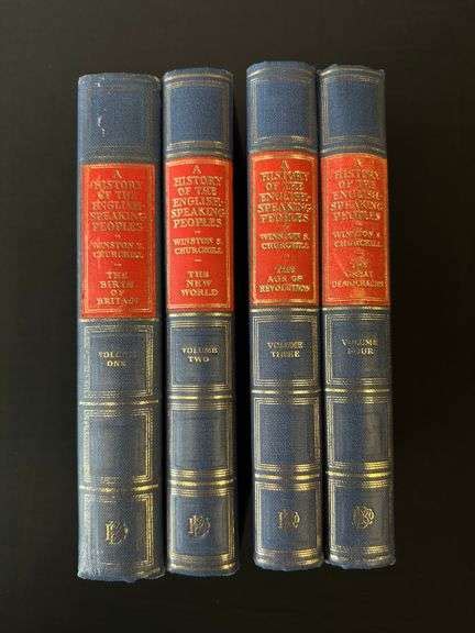 A History Of The English Speaking People Four Volumes By Winston S