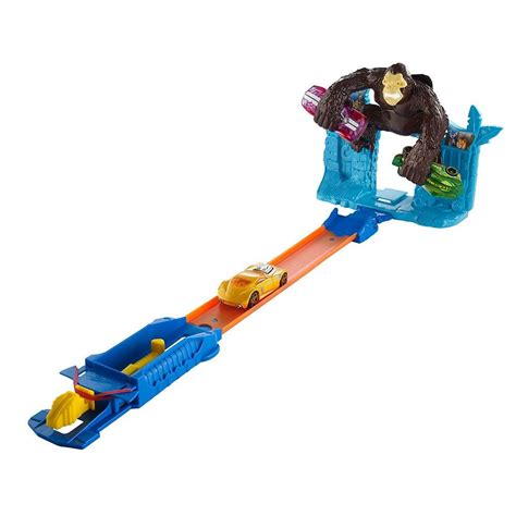 Pista Hot Wheels Mattel Escape De Gorila Pista Hot Wheels No CasasBahia Br