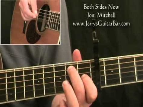 How To Play Joni Mitchell Both Sides Now Full Lesson Strummed Version