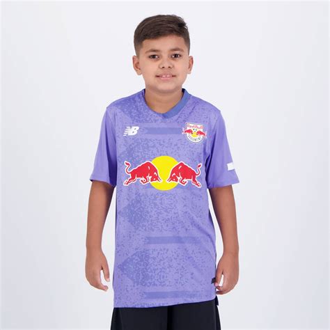 Camisa New Balance Red Bull Bragantino Goleiro I Juvenil Futfanatics