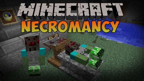 Minecraft Mods Necromancy Mod Minecraft 145 Youtube