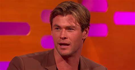 Chris Hemsworth On The Graham Norton Show December 2015 Popsugar