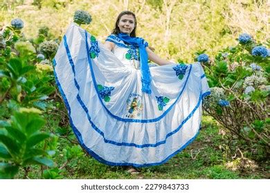 People Nicaraguan National Folk Costume Young Stock Photo 2279843733 ...