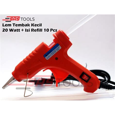 Glue Gun Lem Tembak Kecil Watt Isi Refill Pcs Shopee Indonesia