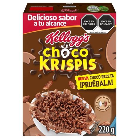 Cereal Kelloggs Choco Krispis Sabor Chocolate 220 G Bodega Aurrera